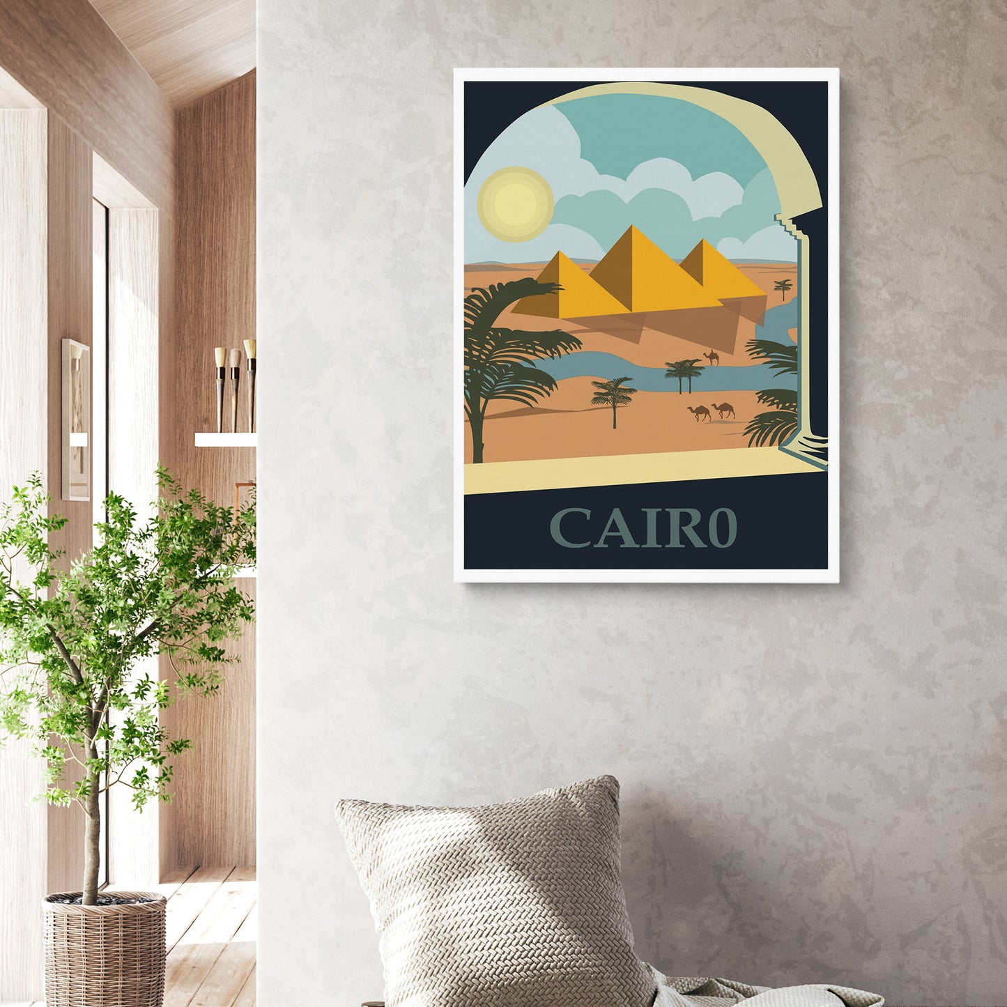 Pyramids Of Giza Design - Egypt