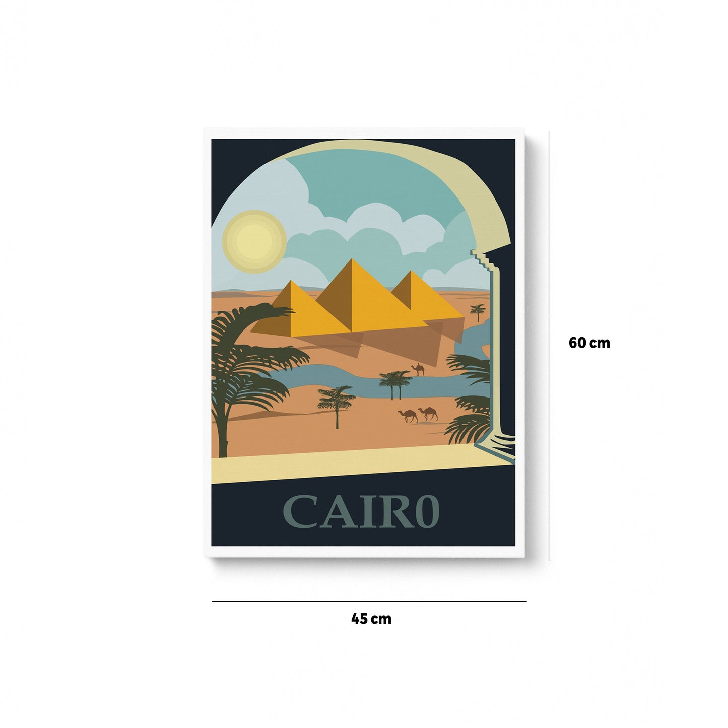 Pyramids Of Giza Design - Egypt