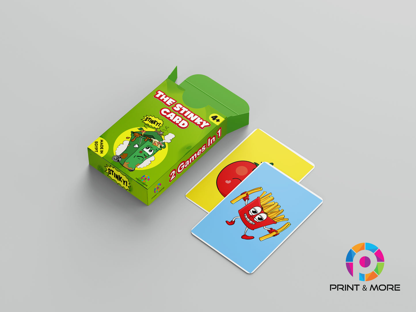 THE STINKY CARD - 2 GAMES IN 1