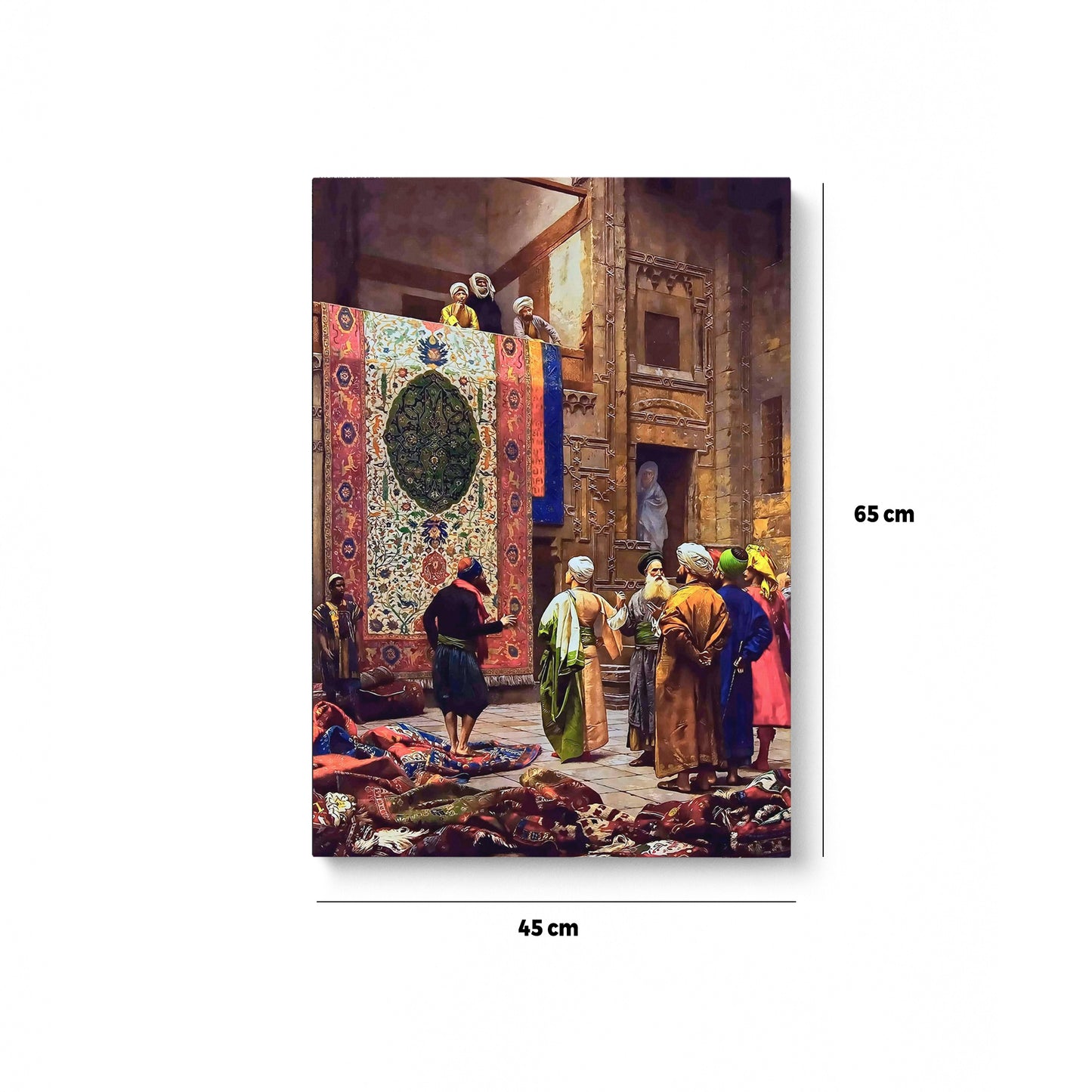 Gerome Famous Artwork Arab Carpet Merchant