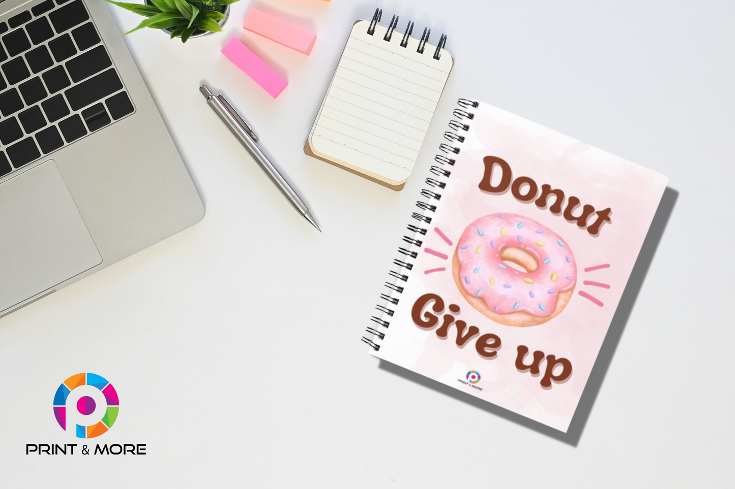Donut Give Up - Notebook