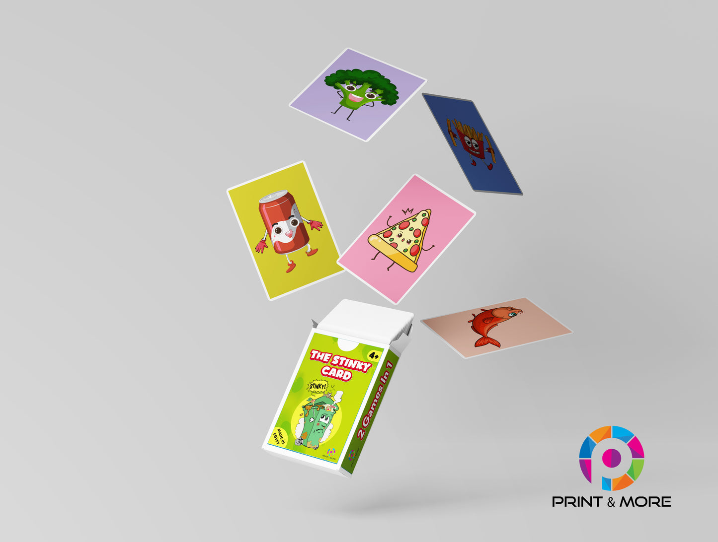 THE STINKY CARD - 2 GAMES IN 1