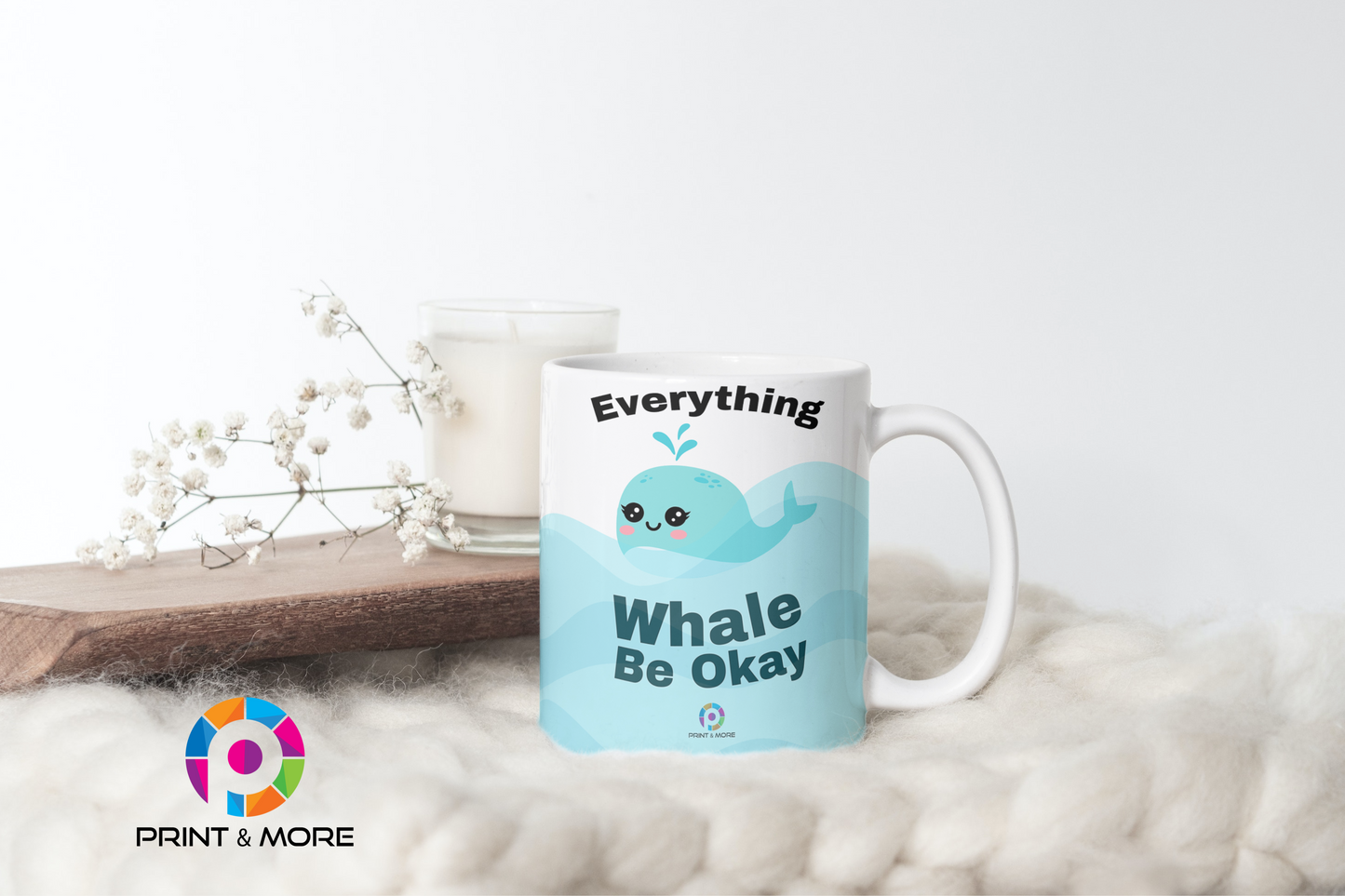 Everything Whale Be Okay Mug