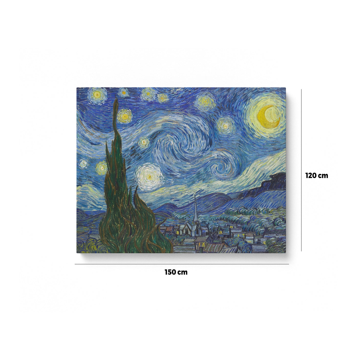 “The Starry Night” by Vincent van Gogh