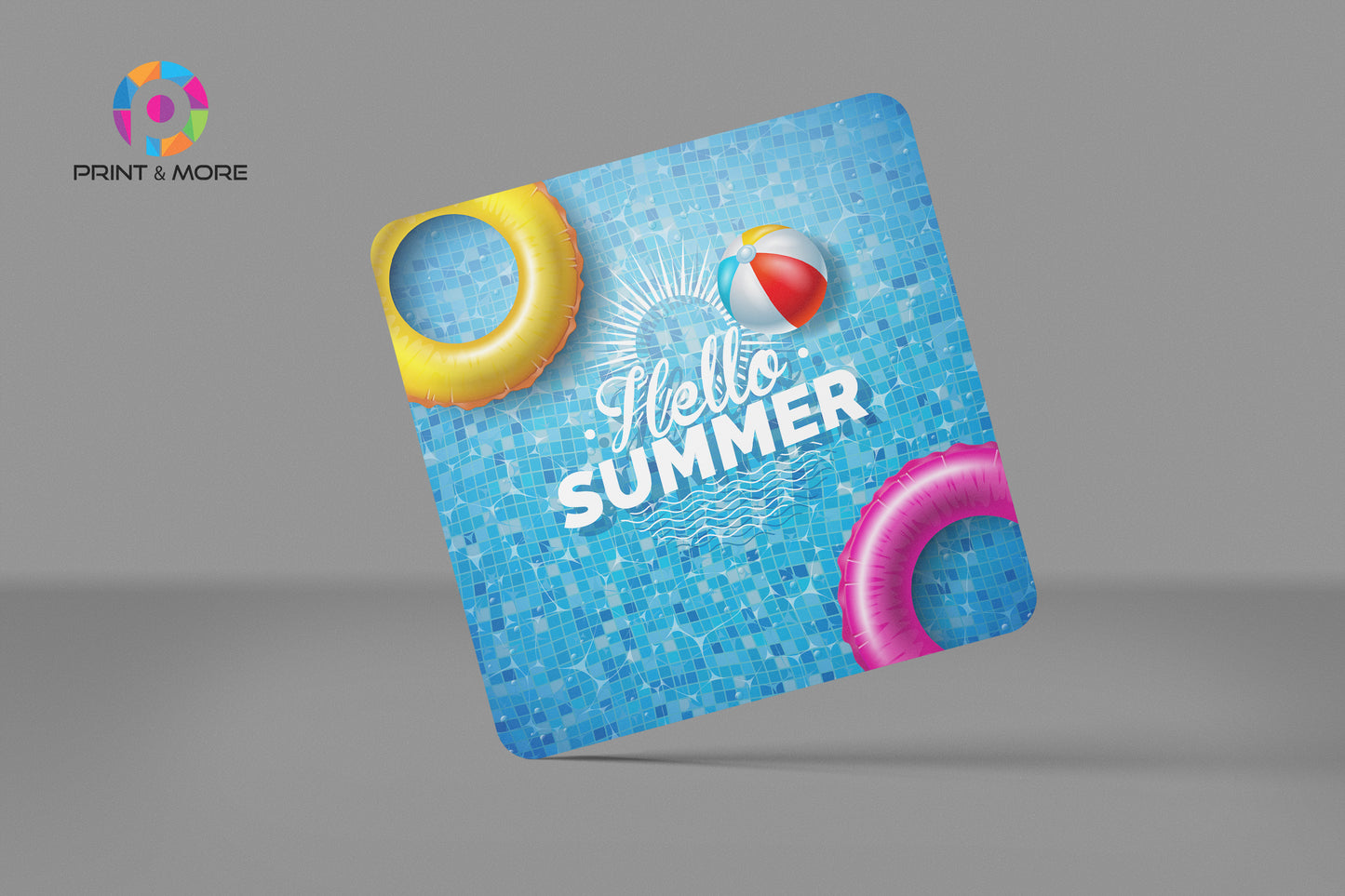 Summer Acrylic Coaster - Design 2