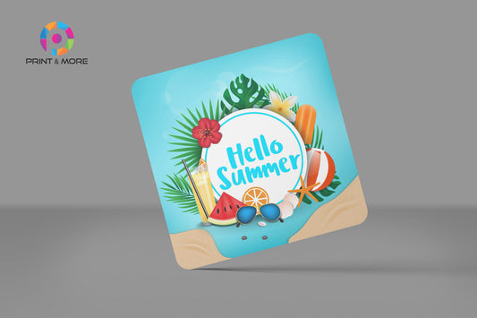 Summer Acrylic Coaster - Design 1